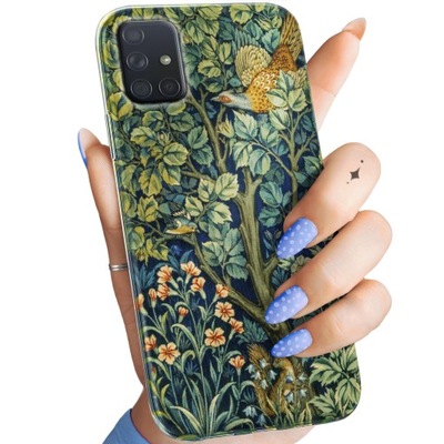 ETUI DO SAMSUNG GALAXY A71 WZORY WILLIAM MORRIS ARTS AND CRAFTS TAPETY CASE