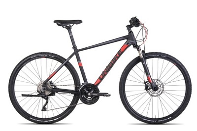 UNIBIKE ZETHOS GTS CZARNO-CZERWONY 2023 rama 21''