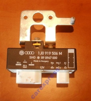 CONTROL UNIT RELAY FANS 1J0919506 M  