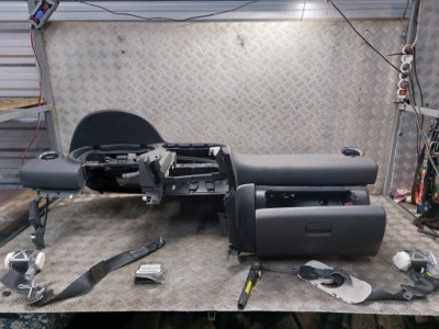 Набор подушка безопасности postrzałowy приборная панель pas модуль ремни peugeot 5008 i фото №1