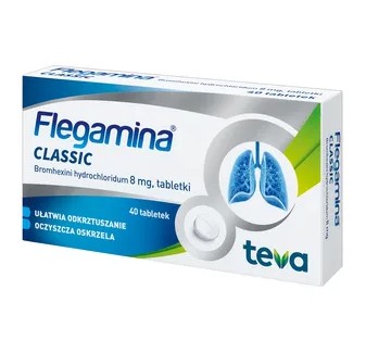 Flegamina 8 mg x 40 tabl.