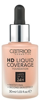 Catrice HD Liquid Coverage Podkład Warm Beige
