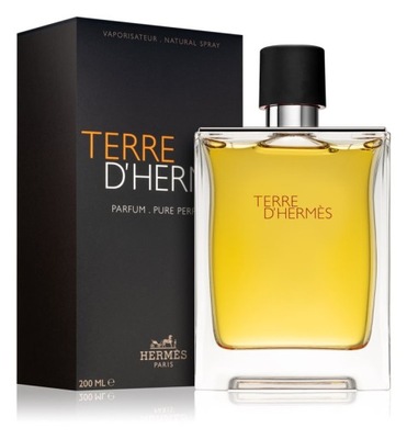 HERMES TERRE D'HERMES PURE PARFUM perfumy 200 ml