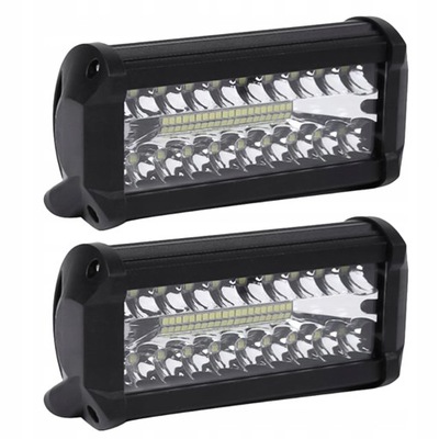 2 PIEZAS 120W WORK OFFROAD DRIVING FAROS  