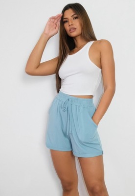 MISSGUIDED_PODWINIĘTE SPODENKI SZORTY ZX9221821