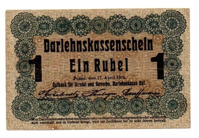 1 Rubel 1916r.