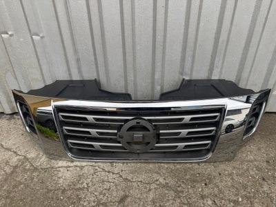 Решётка радиатора решётка радиатора радиатора nissan navara np300 хром фото №1