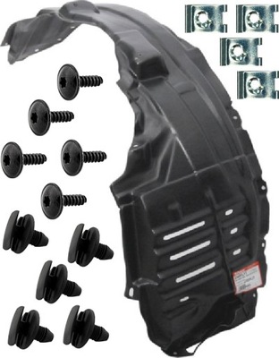 Citroen c-crosser 2007- підкрилок кліпси перед лівий фото №1