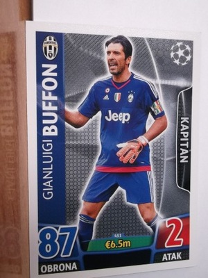 MATCH ATTAX 2015-2016 Gianluigi Buffon nr.451