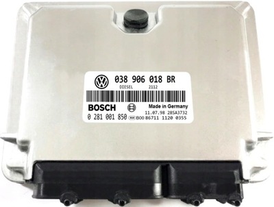 КОМП'ЮТЕР VW SKODA 038906018BR 0281001850 IMMO OFF