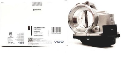 VDO SIEMENS DROSELINĖ SKLENDĖ AUDI A3 8P 1.9 2.0 TDI 