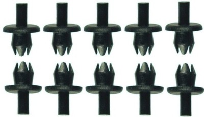 10x кліпса підкрилок dacia duster renaultróżne model фото №1