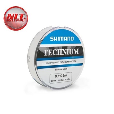 Żyłka Shimano Technium 0,285mm 300m 7,50kg