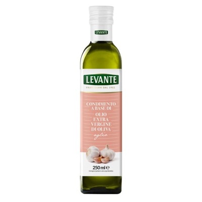 Oliwa z oliwek extra vergine czosnek Biolevante 0,25l