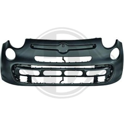 Бампер do fiat 500 l 12-17 фото №1