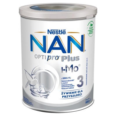 Nestle NAN OPTIPRO Plus 3 mleko puszka 800g