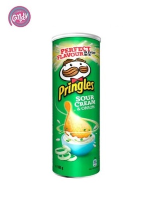 PRINGLES SOUR CREAM & ONION 165G