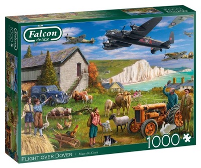Jumbo Puzzle 1000 el. FALCON Lot nad Dover Anglia