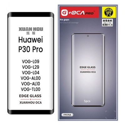 SZYBA SZYBKA EDGE PRO OCA G+OCA PRO Huawei P30 Pro 2019 VOG-L29