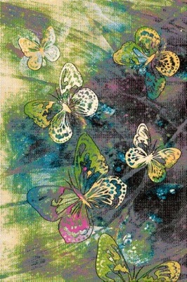 Dywan dziecięcy FRU Motyle Grafit Agnella FUNKY 200x280 cm