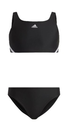 Adidas Ib6001 3S Bikini 128cm Strój kąpielowy dwuczęściowy 7 - 8 lat XS
