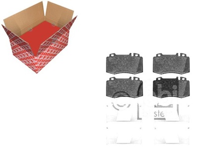 Feb16481 тормозные колодки тормозной. mercedes w220 s-klasa 98-0 фото №1