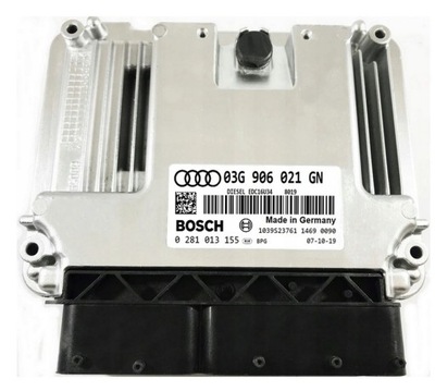 КОМП'ЮТЕР ECU AUDI 03G906021GN 0281013155 IMMO OFF