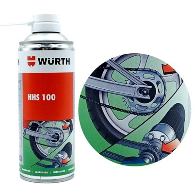 WURTH Smar do Łańcucha Rowerowego Motocyklowego DRYLUBE z PTFE