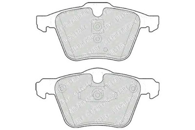 Delphi тормозные колодки тормозные volvo s60 ii s80 ii v60 i фото №1