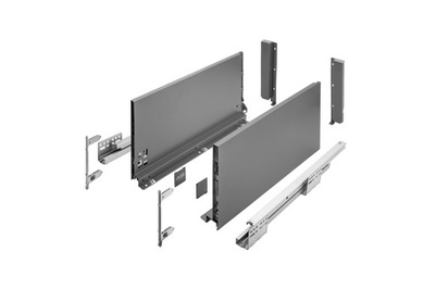 SZUFLADA AXISPRO PUSH TO OPEN L-450 ANTRACYT "C"