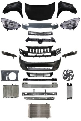 Partner перед 15-18 капот крила фара ремінь фото №1