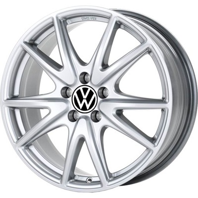 NEW ALLOY WHEELS (TITANIUM) MAKE PLATIN-VW 17