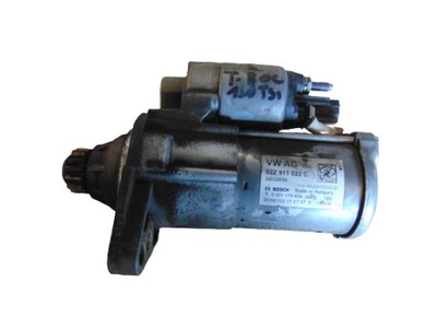 Стартер vw t-roc 1.0tsi 02z911022c фото №1