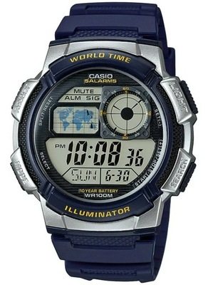 ZEGAREK MĘSKI CASIO AE-1000W 2AV (zd073e) - WORLD