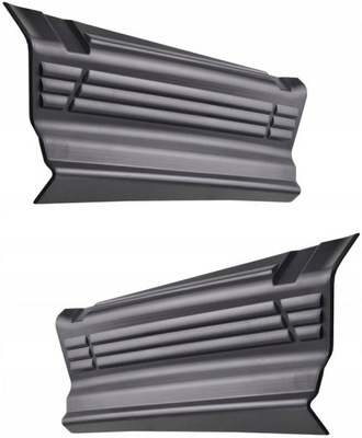 Fiat ducato 2007-2022 накладки накладки пороговые фото №1