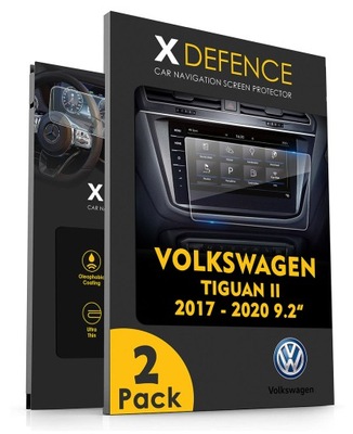 2W1 STIKLAS APSAUGINĖS NA NAVIGACIJĄ EKRANAS VOLKSWAGEN TIGUAN II 2017-2020 9.2 