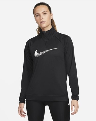 BLUZA DAMSKA NIKE DRI-FIT SWOOSH RUN DM7768-010 -R.S