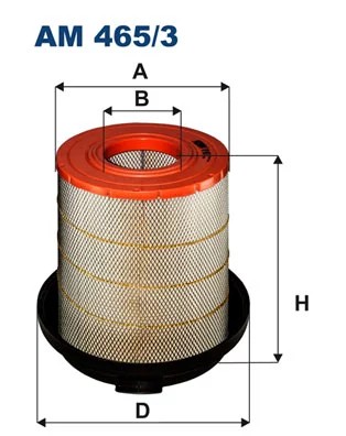 AM465/3 FILTRO AIRE  