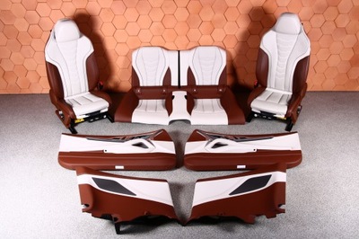 Bmw 8 g15 сиденья туннель салон individual tartufo фото №1