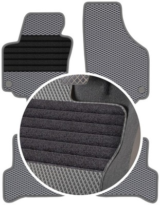 SEAT ALTEA XL 2006-2015 ALFOMBRILLAS GOMA EVA ETERNITY - ROMBY  