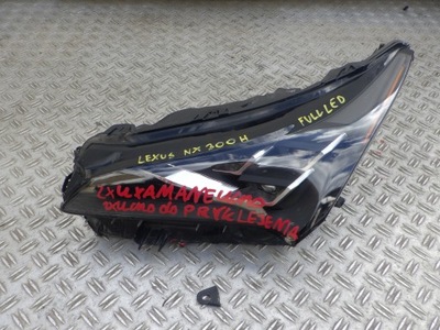 Lexus nx lift full led 2018- лампа левая перед фото №1