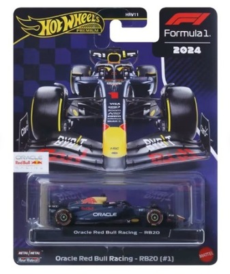 HOT WHEELS PREMIUM Formula 1 2024 Oracle Red Bull Racing RB20 #1 VERSTAPPEN