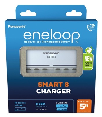 Ładowarka PANASONIC Eneloop BQ-CC63