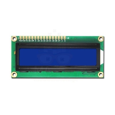 Wyświetlacz LCD 2x16 niebieski HD44780 do Arduino