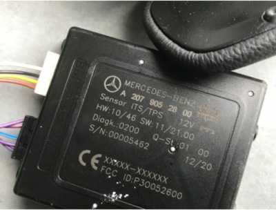 Модуль, блок керування сигналізація mercedes e klasa w207 фото №1