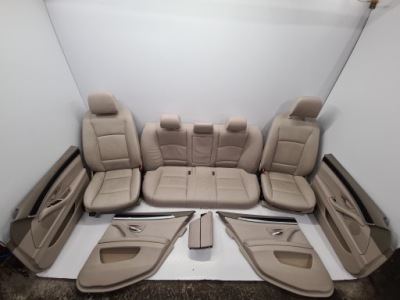 Bmw 5 f10 сидіння заднє сидіння обшивки шкіра підігрів фото №1