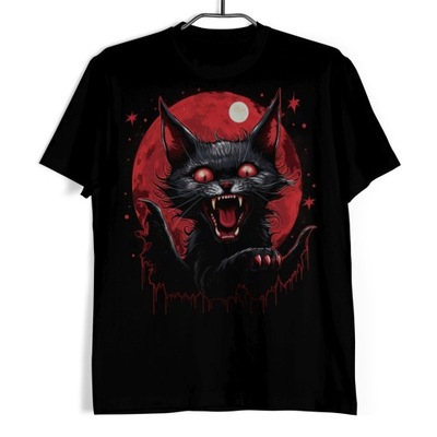 T-shirt koszulka Mad Angry Cat
