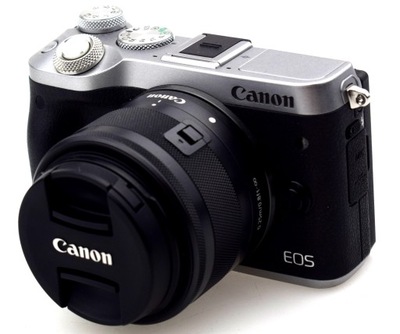 CANON EOS M6 + OBIEKTYW 15-45MM !!