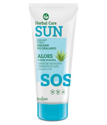 Farmona Herbal Care Sun Balsam kojący po opalaniu S.O.S Aloes z wodą termal