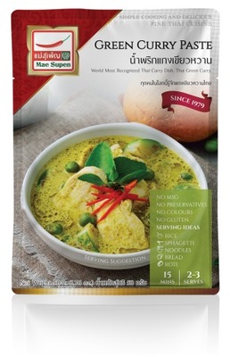 Zielona Pasta Curry MAE SUPEN Green Thai Curry 50g
